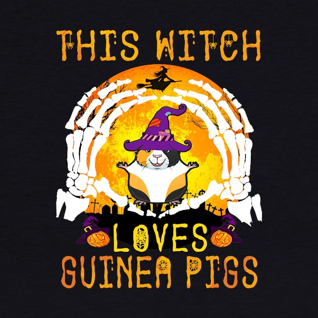 This Witch Loves Guinea Pigs Halloween (97) by Uris